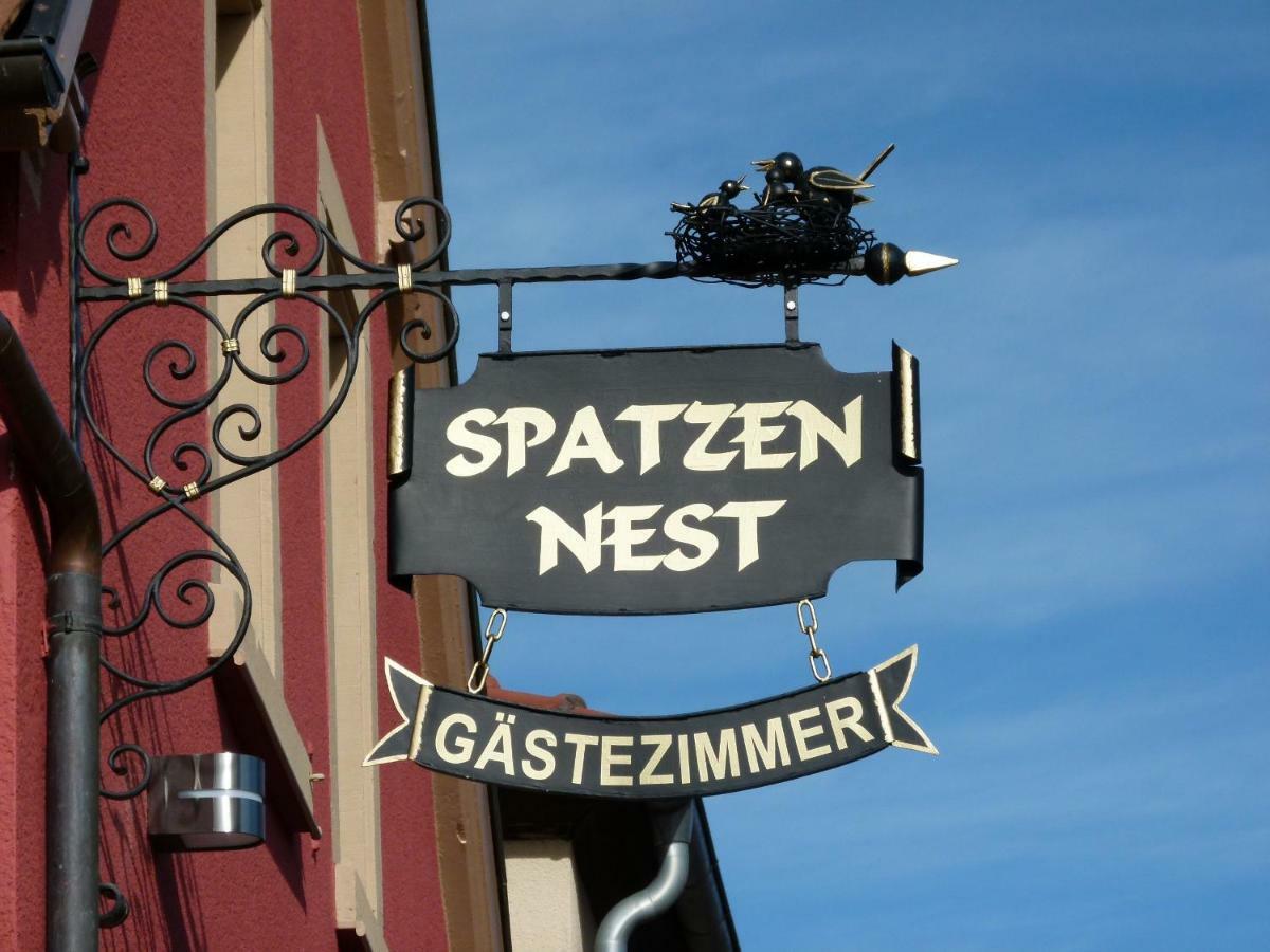 Gaestehaus Spatzennest マイカンマー エクステリア 写真